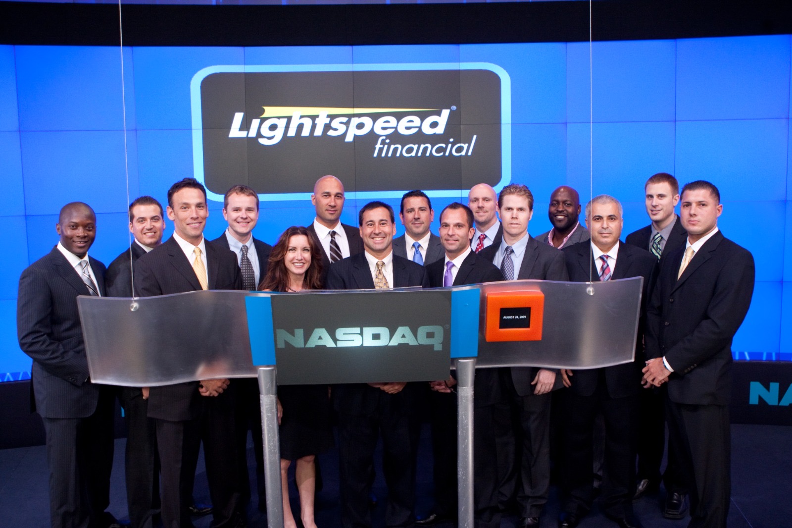 מתוך הביקור במשרדי הנאסד״ק בניו יורק, 2009